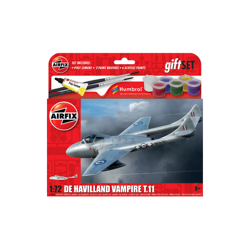 Airfix 55204A Hanging Gift Set de Havilland Vampire T.11 (A55204A)