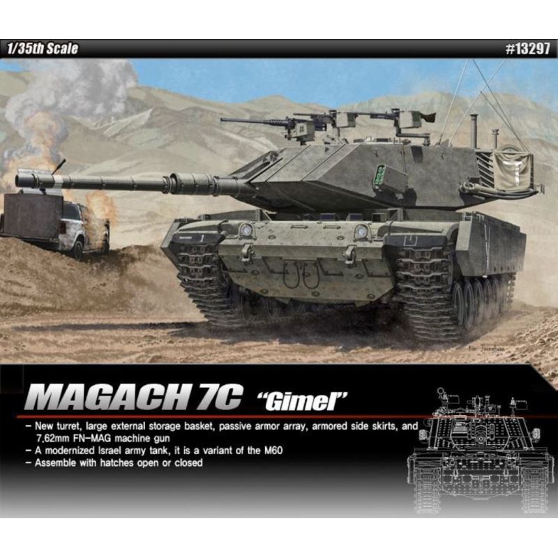 Academy 13297 Magach 7C Gimel