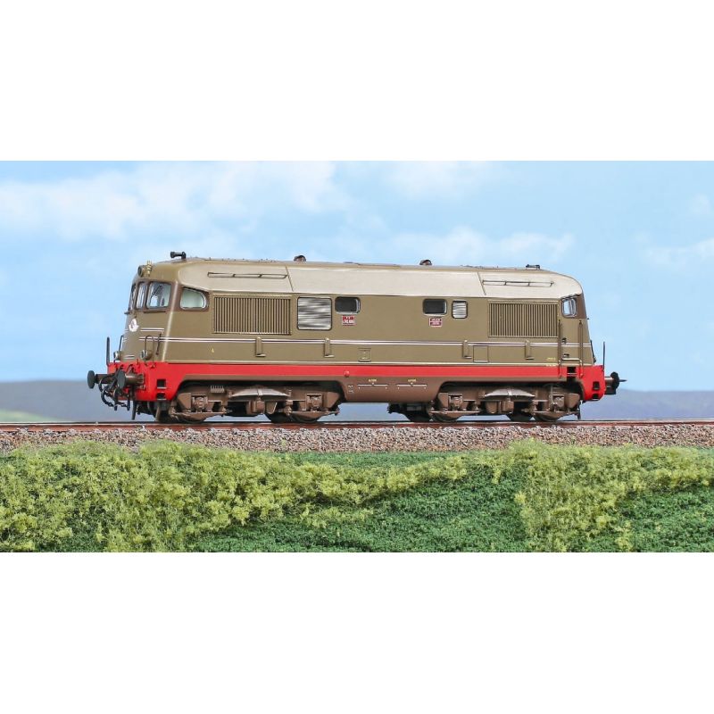 ACME 60357 Dízelmozdony D.342.4016 turbófeltöltővel, vörös és Castano-Isabella festés, FS IV