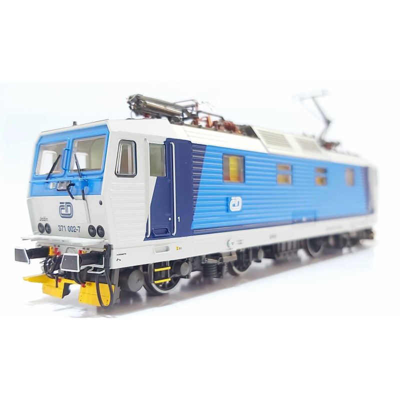 ACME 69555 Villanymozdony, Rh 371 002-7, Pershing, Jozin, CD V-VI, hangdekóderrel