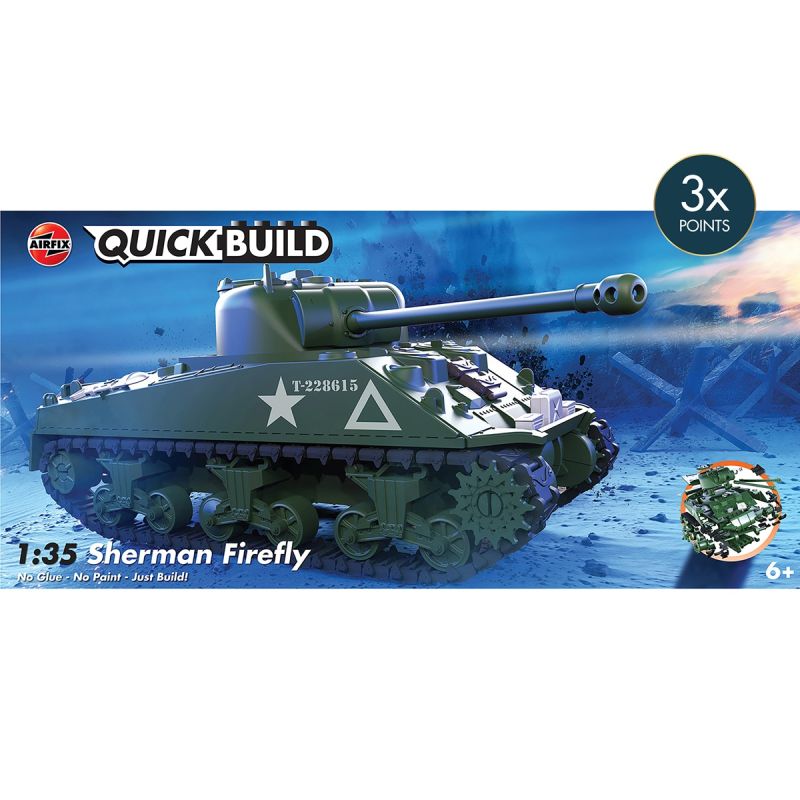 AirFix J6042 QUICKBUILD Sherman Firefly 1:35