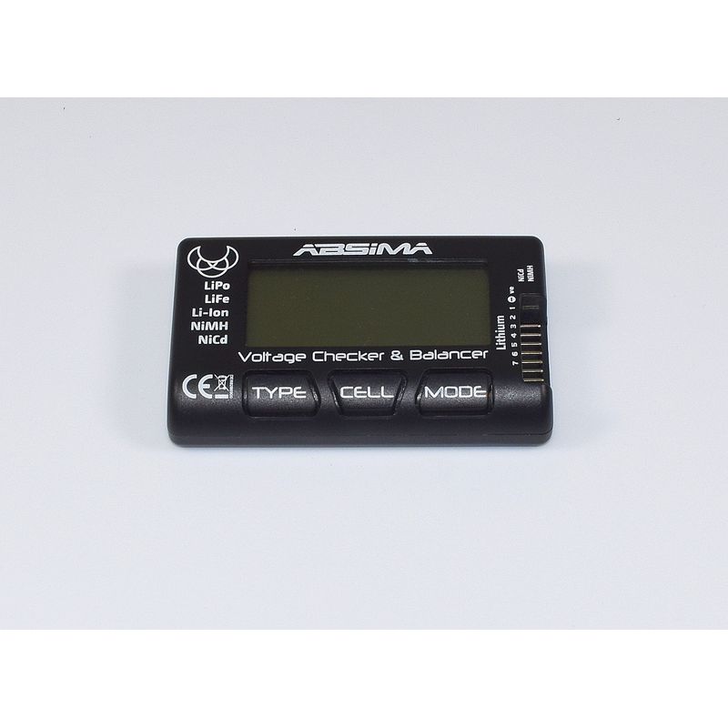 Absima feszültség mérő és balanszírozó