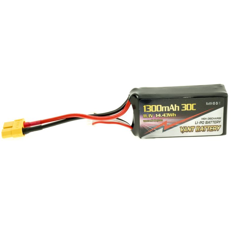 Akku LiPo 1300mAh 11.1V 30C