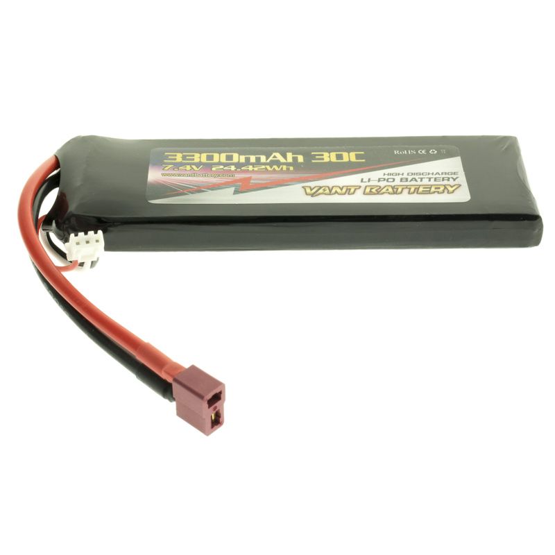 Akku LiPo 7,4v 3300mAh 30C