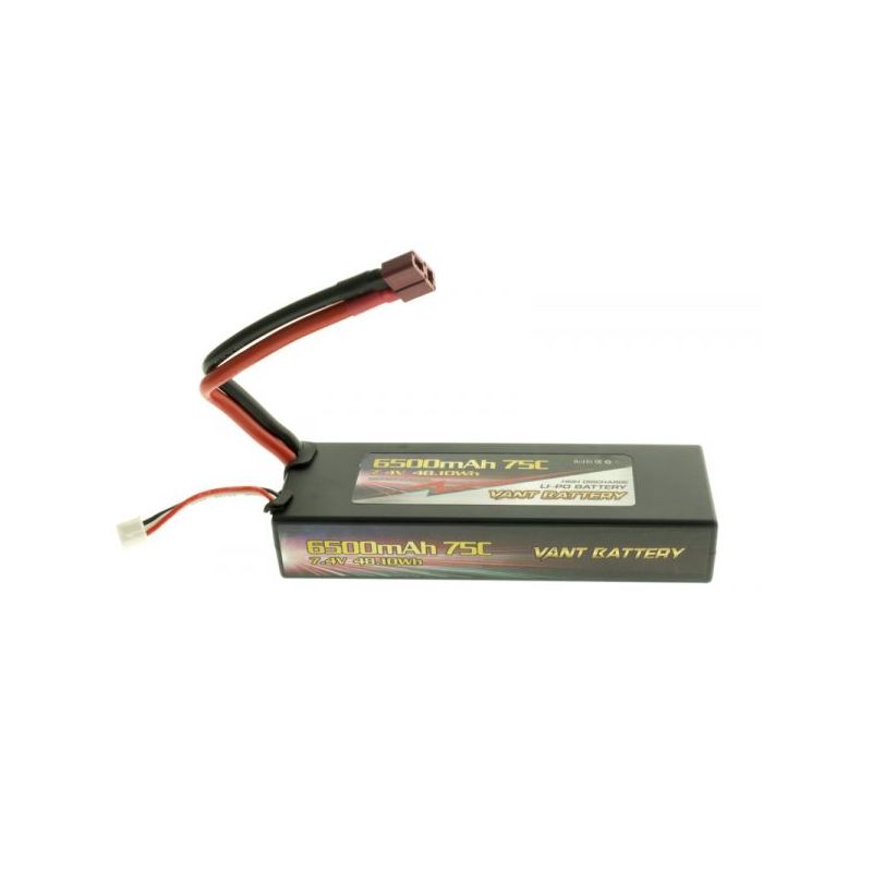 Akku LiPo 7,4v 6500mAh 75C keménytokos