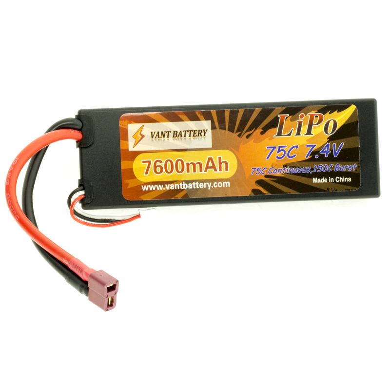 Akku LiPo 7,4v 7600mAh 75C keménytokos