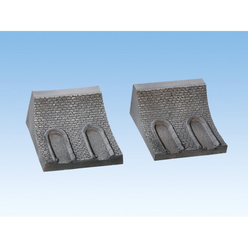 Noch 58031 Alagút belső fal, íves, 10 cm, 2 db