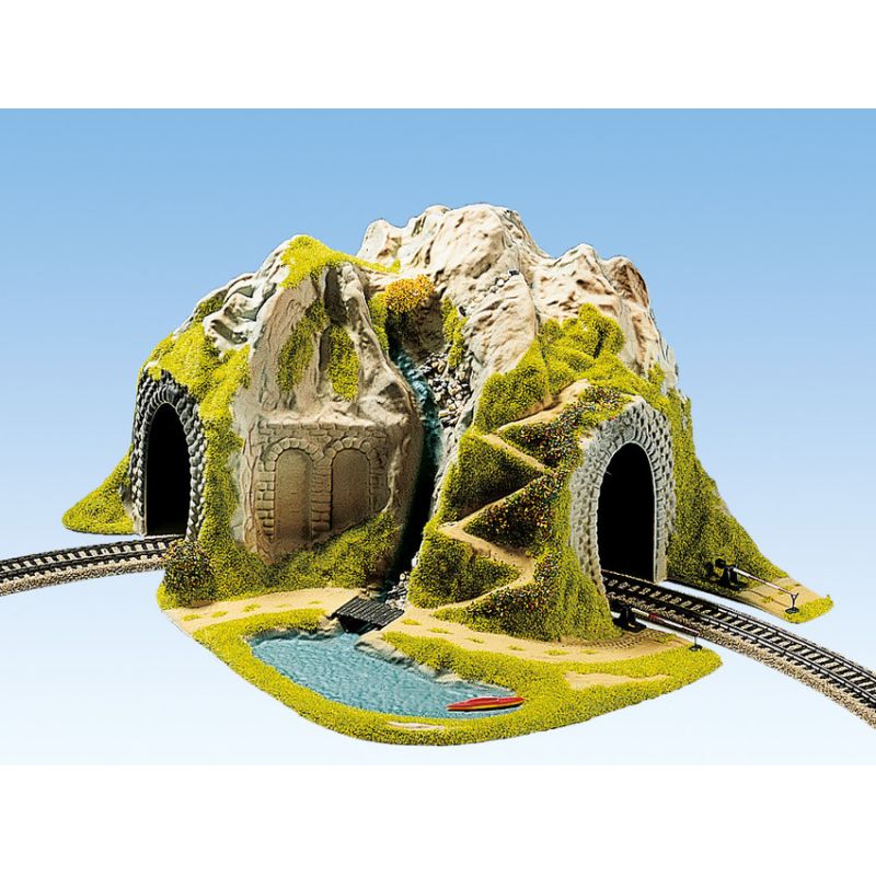 Noch 01570 Alagút, egysínes, íves ( sarok) 41 x 37 x 22 cm