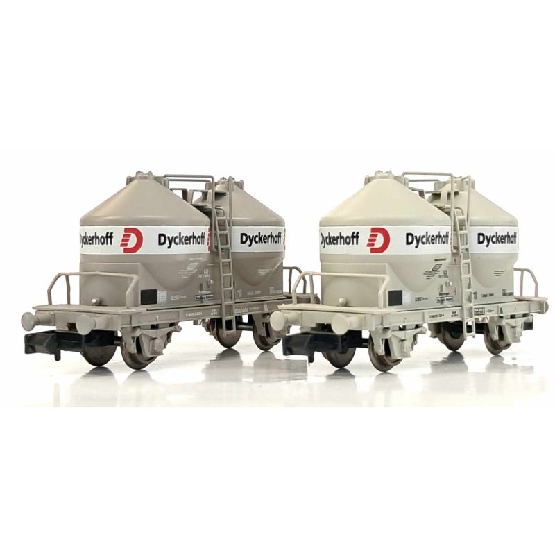 ARNOLD HN6639 Silókocsi készlet, Dyckerhoff, DB IV
