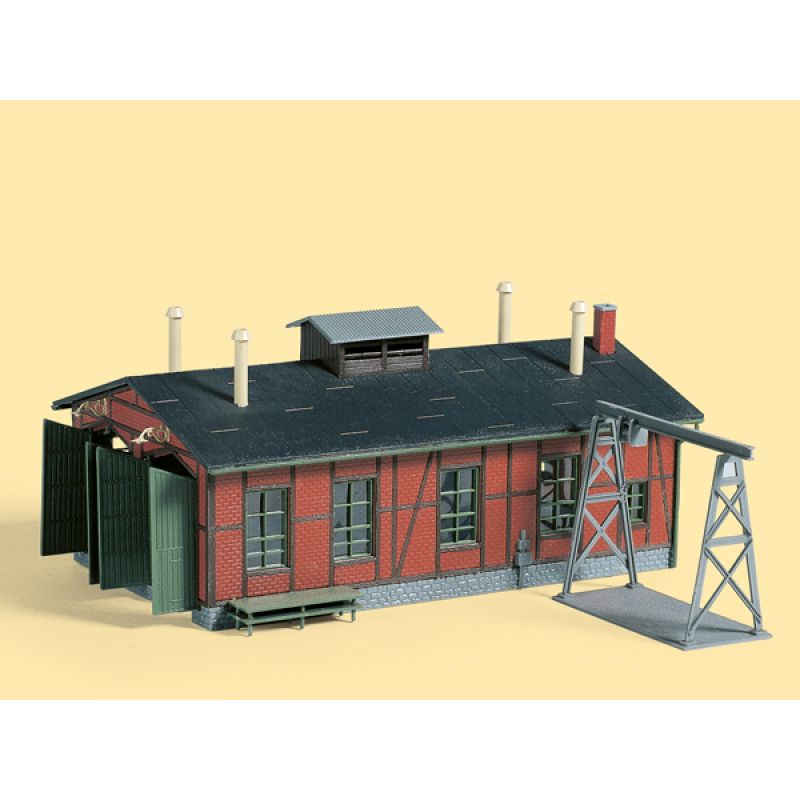 Auhagen 11355 Fűtőház keskenynyomközű mozdonyokhoz