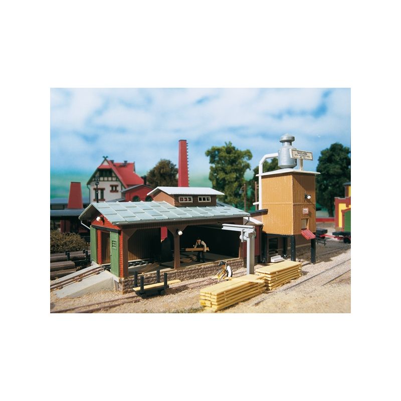 Auhagen 12217 Fűrésztelep H0/TT