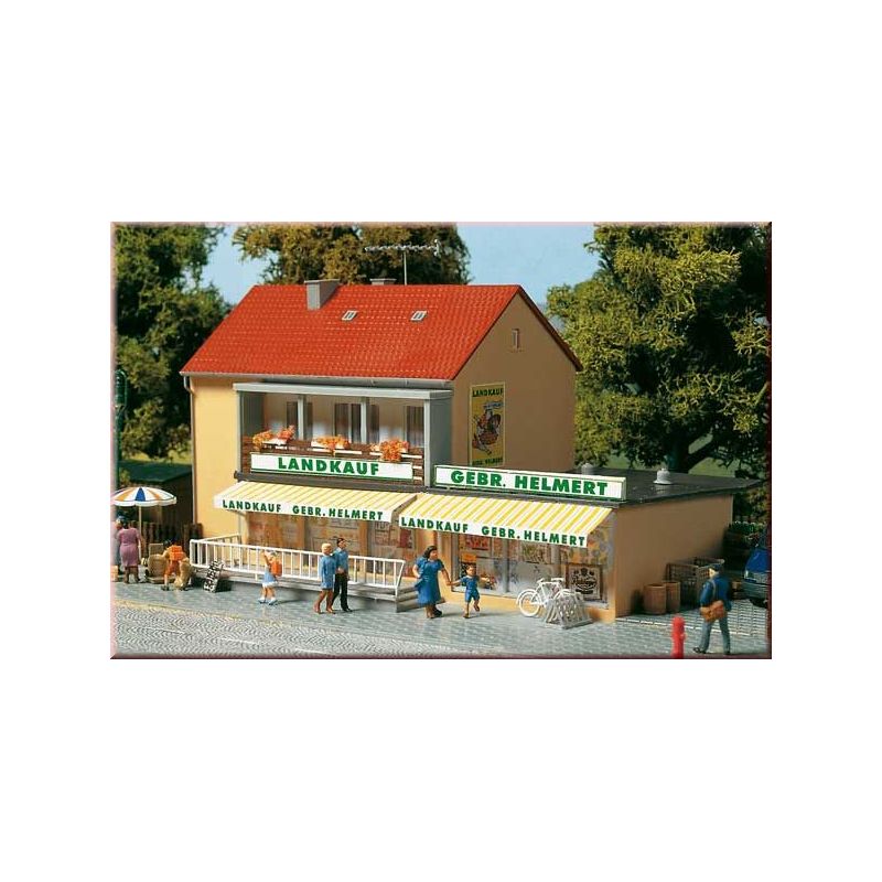 Vidéki kisbolt H0/TT