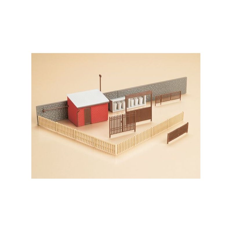 Auhagen 12256 Kapuk és kerítések