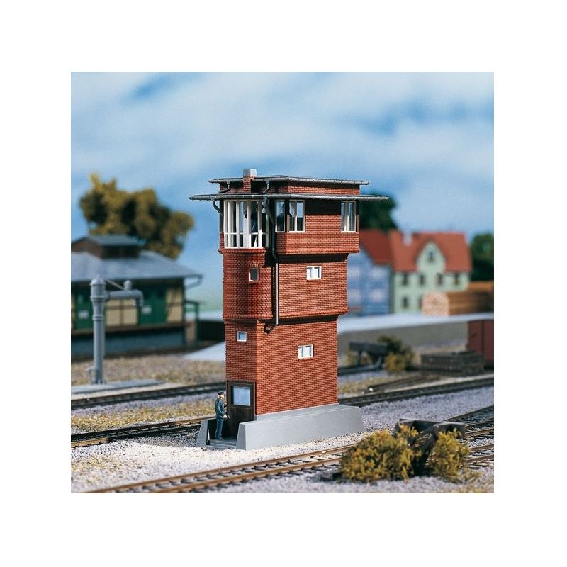 Auhagen 13311 Sorompó váltó kezelő /Stellwerk Erfurt/