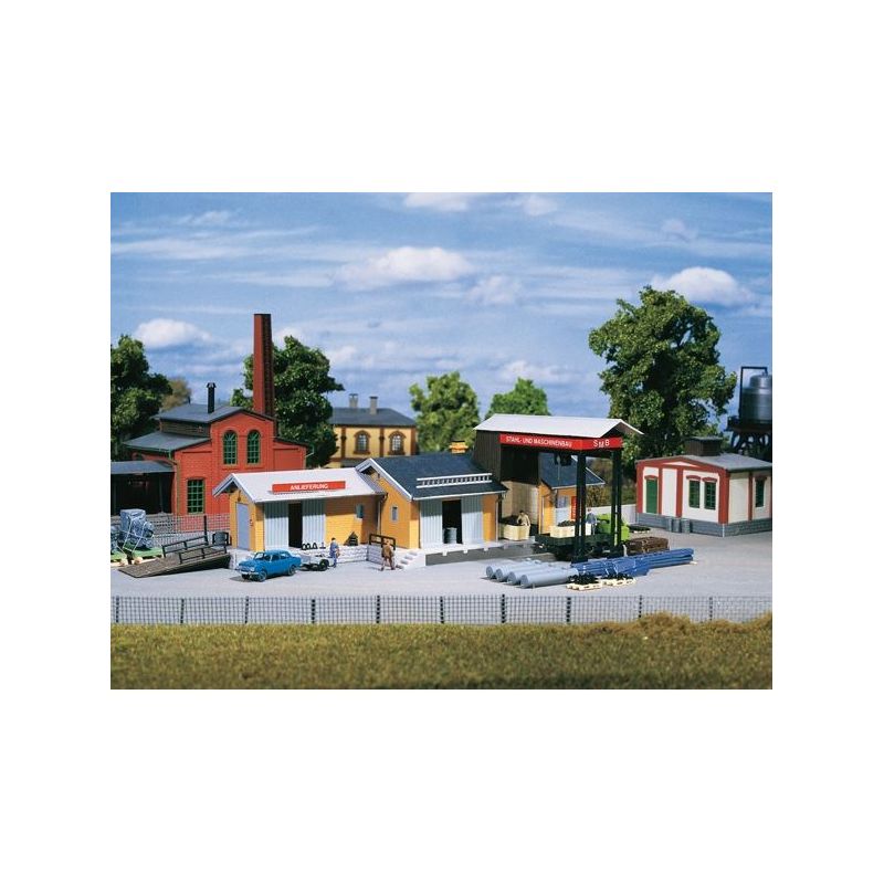 Auhagen 13324 Acél és gépgyártó üzem /Stahl- und Maschinenbau/