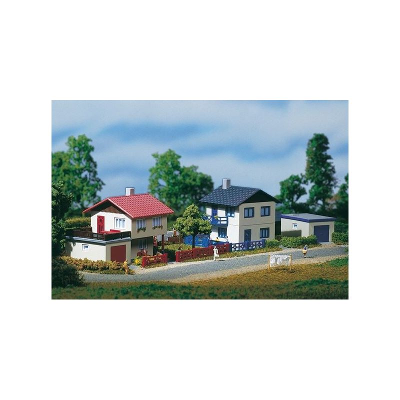 Auhagen 14462 Külvárosi házak /Vorstadthäuser/