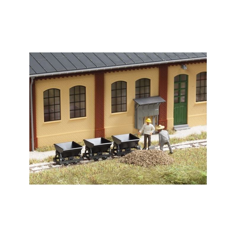 Auhagen 41702 Bányavasúti csillekészlet, lóré, 3 db