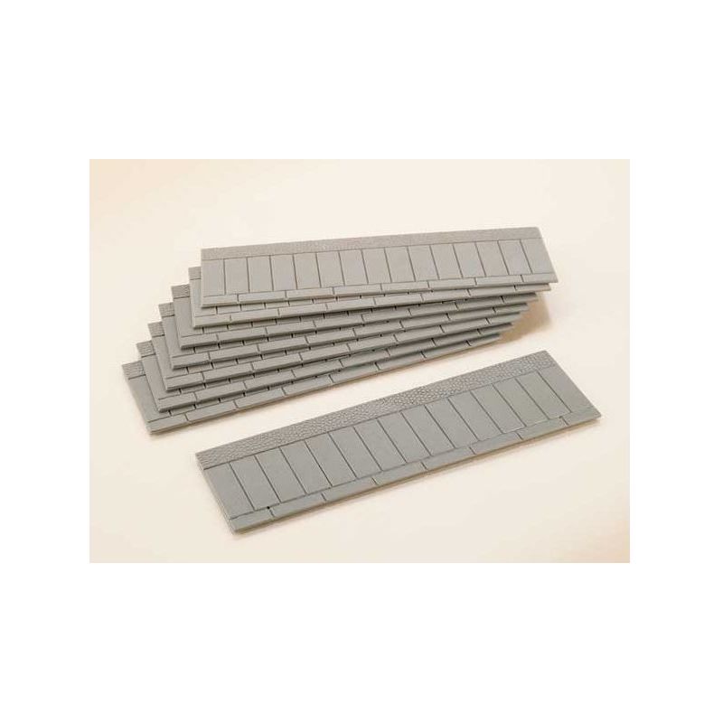 Auhagen 42552 Járdalap, egyenes, 960 x 35 mm, 8 db