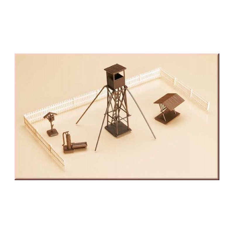 Auhagen 42600 Vadászles állatetetőkkel, H0/TT