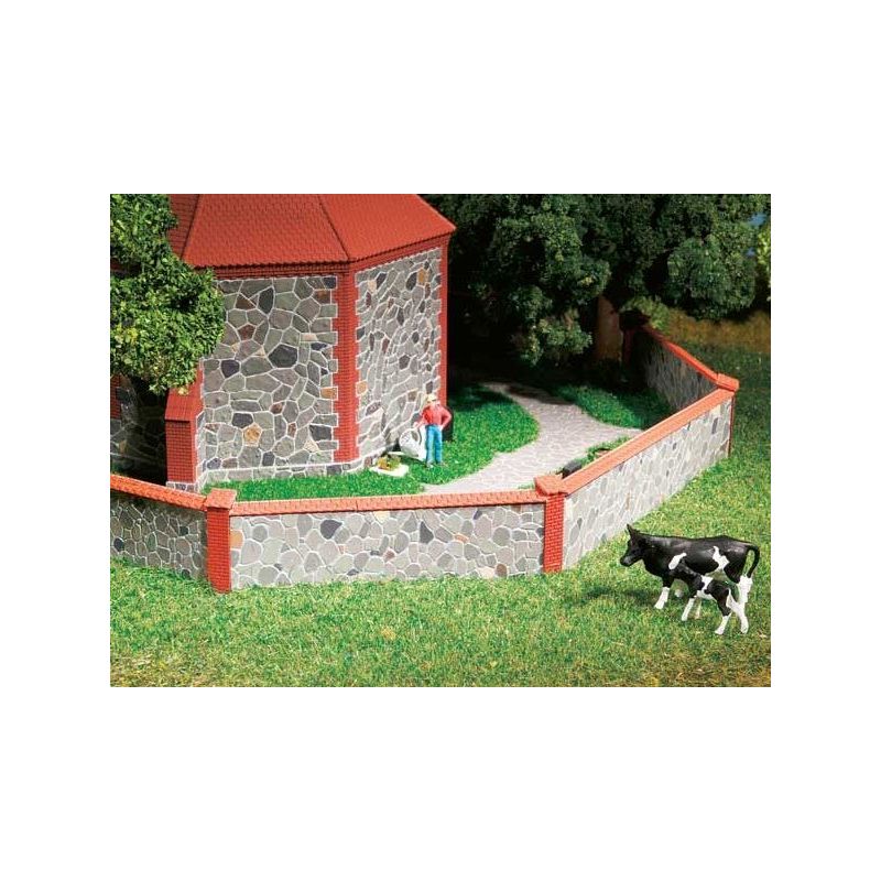 Auhagen 42651 Terméskőfal, 1250 mm