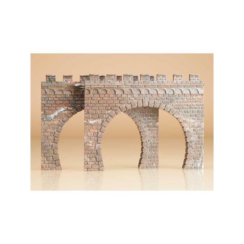 Auhagen 43609 Alagútbejárat kétsínes 2 db TT