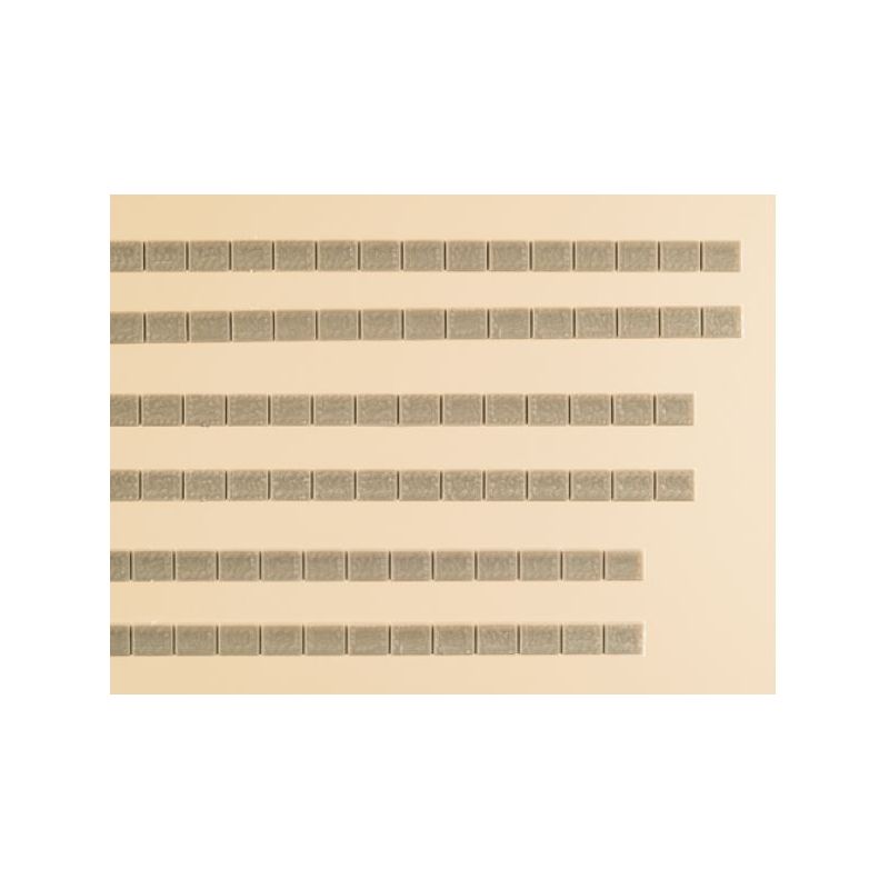 Auhagen 48577 Téglasorok kőfalhoz, 2880 mm