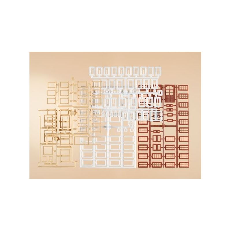 Auhagen 48647 Ablak, ablakfél, ajtó