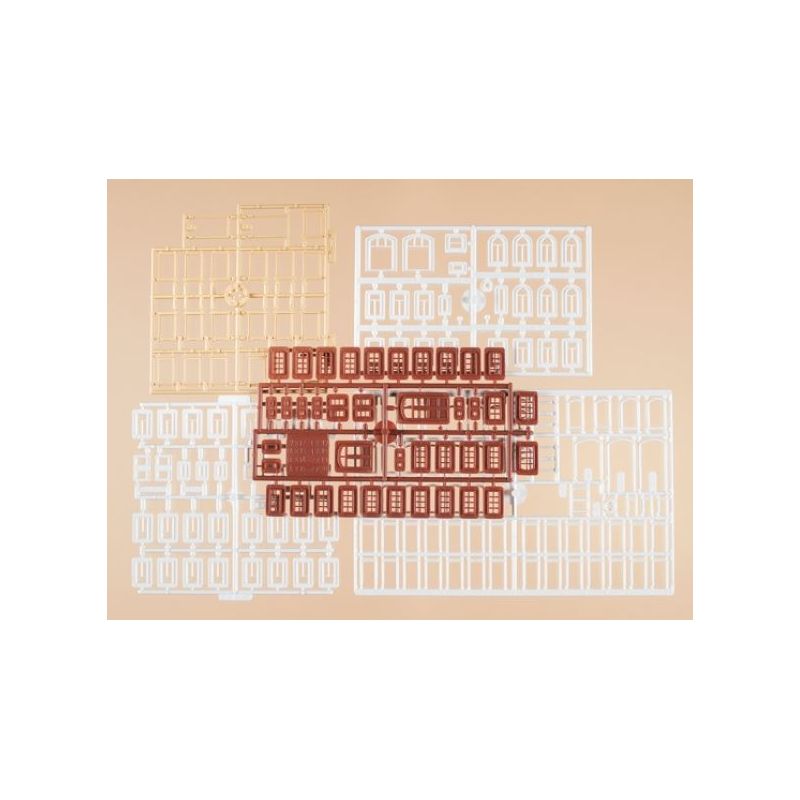 Auhagen 48648 Ablak, ablakfél, ajtó