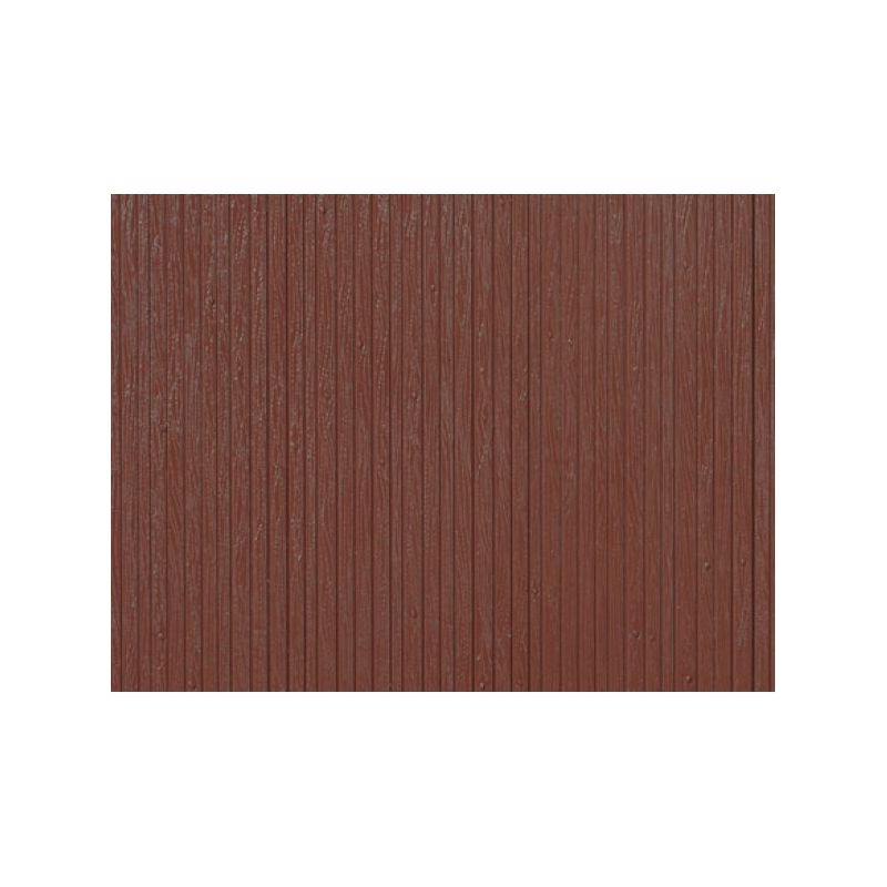 Auhagen 52220 Dekorlap, deszkafal, barna, 100 x 200 mm, 2 db