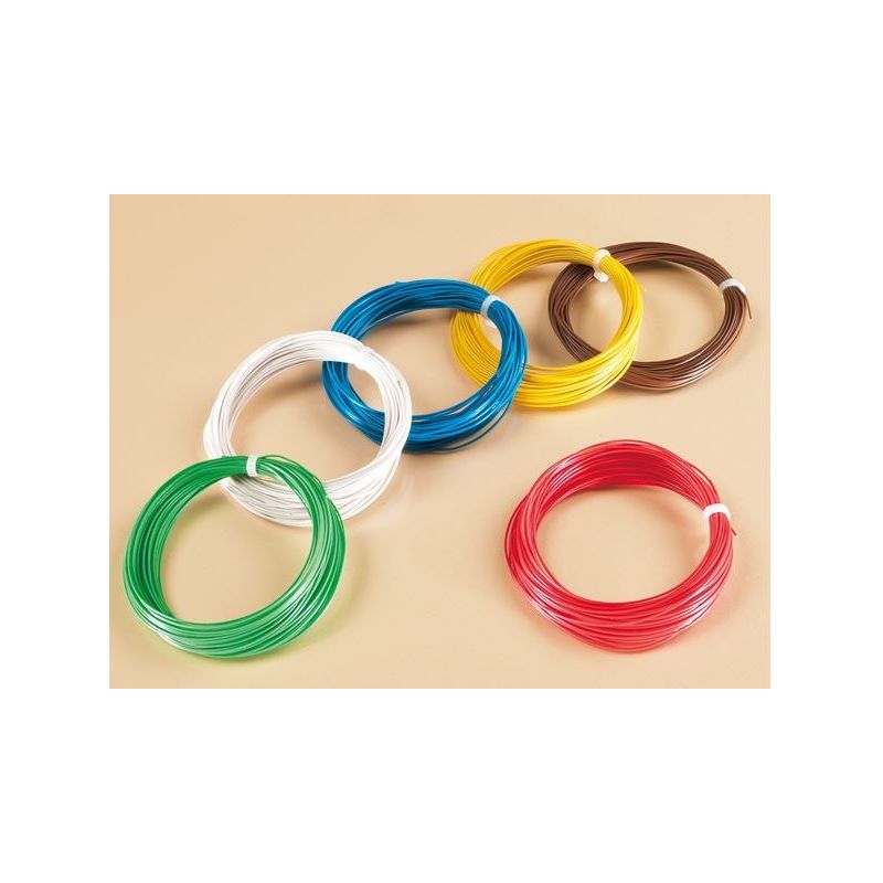 Auhagen 58805 Zsinór-húzal, barna / Litze braun/