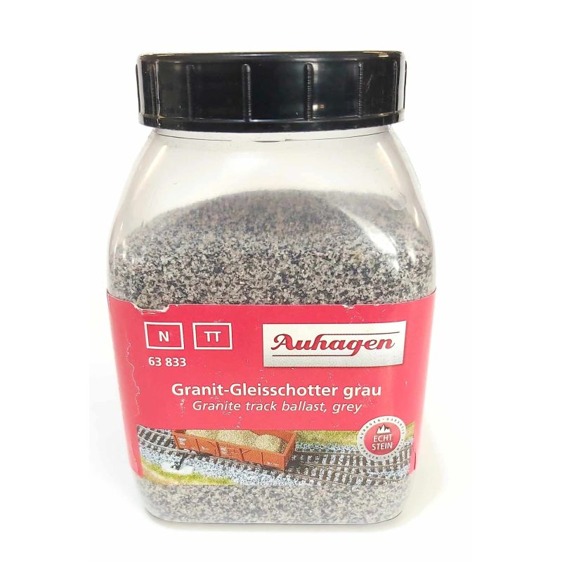 Auhagen 63833 Szóróanyag sínágyazathoz, szürke, 350 g