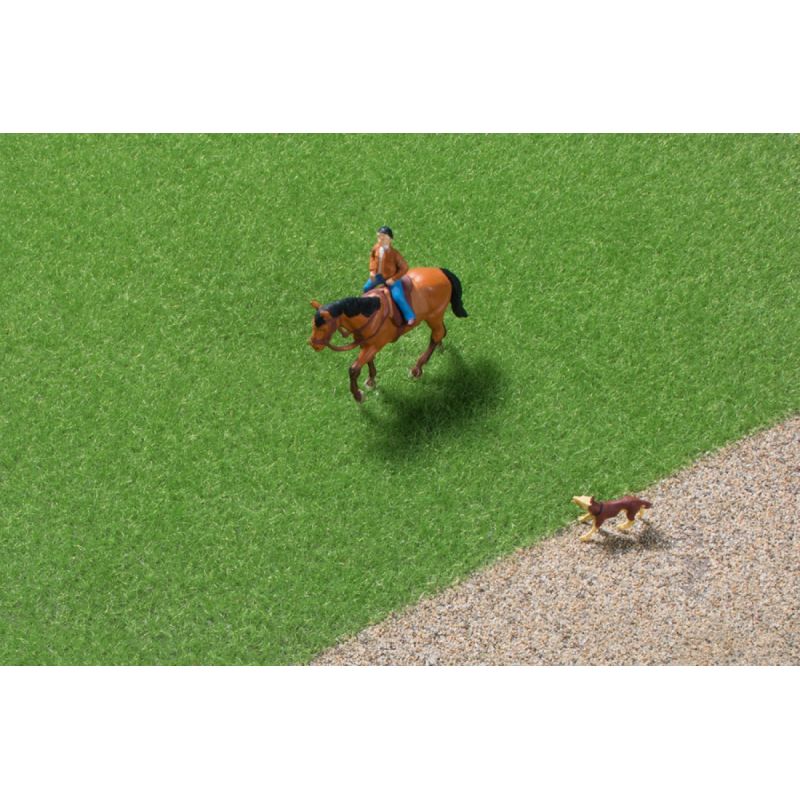 Auhagen 75601 Fű szóróanyag, sztatikus, 2,5 mm, középzöld, 75 g