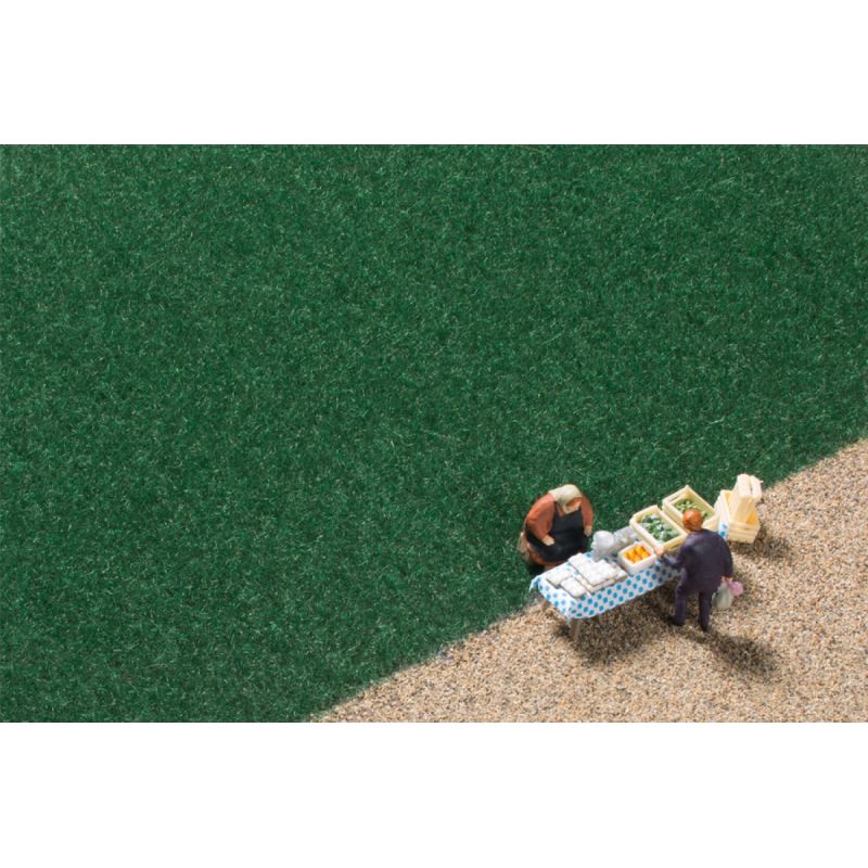 Auhagen 75602  Fű szóróanyag, sztatikus, 2,5 mm, sötétzöld, 75 g