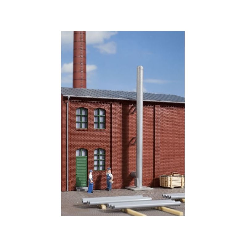 Auhagen 80110 Nemesacél kémény /Edelstahlschornstein/