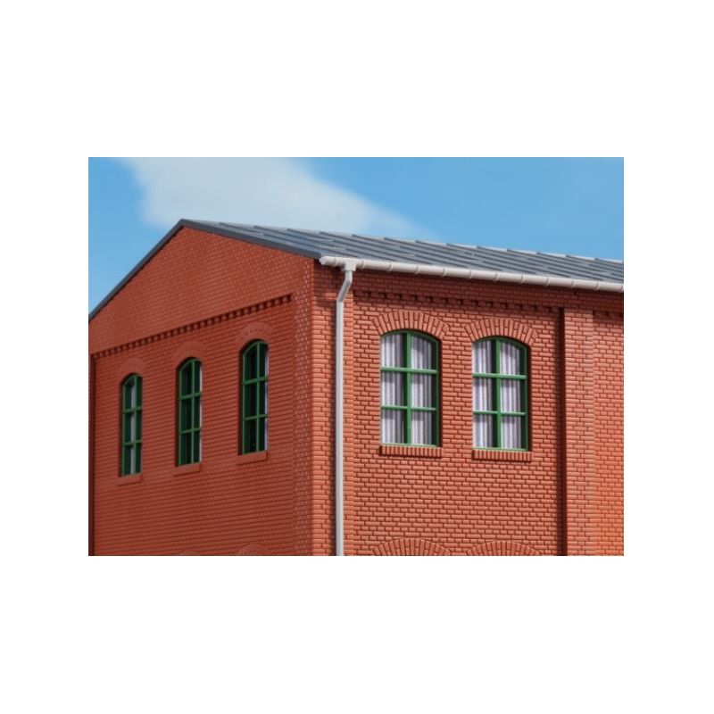 Auhagen 80209 Zöld ablakok /Fenster grün/