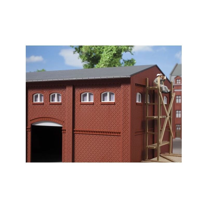 Auhagen 80214 Ablak gyárépülethez, fehér, 20 db