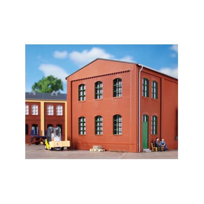 Auhagen 80514 Fal-elemek 2324F, piros /Wände 2324F rot/