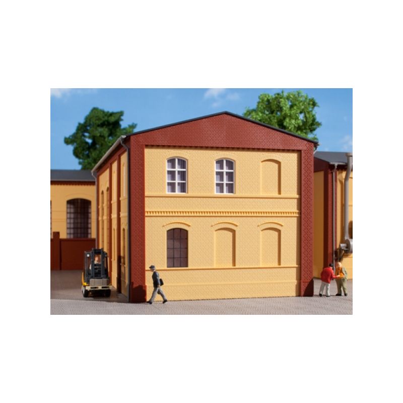 Auhagen 80601 Téglafal, 2324B, sárga