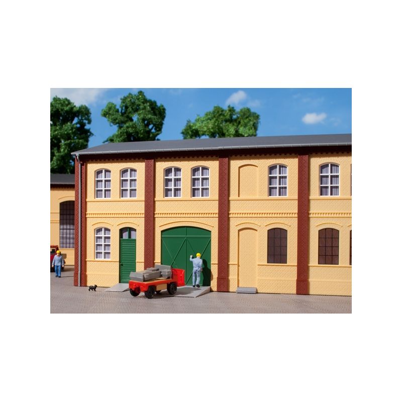 Auhagen 80607 Téglafal, 2322B/2322C/2323C, sárga