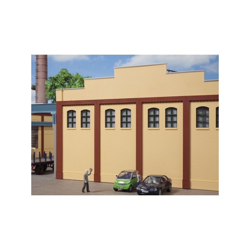 Auhagen 80621 Téglafal, 2410G, sárga