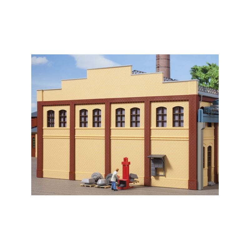 Auhagen 80622 Téglafal, 2410C, sárga