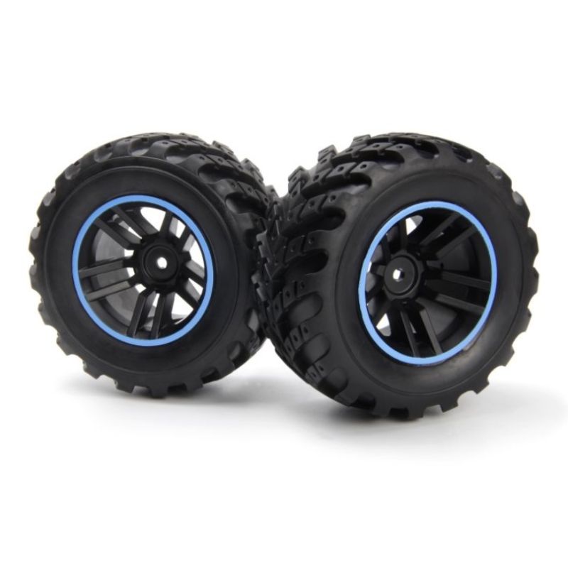 BLACKZON 540325 Spryte Szerelt kerék szett (Fekete/kék) (2 db)