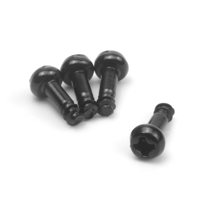 BLACKZON 540332 Akkufedél csavar szett 2.3*6,5mm (4 db)