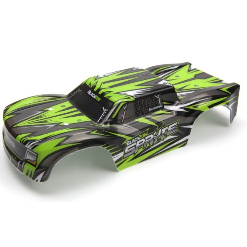 BLACKZON 540346 Spryte ST festett karosszéria (zöld)