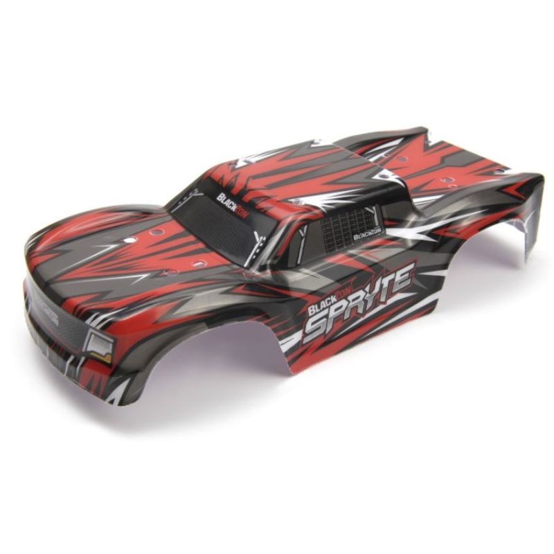 BLACKZON 540348 Spryte ST festett karosszéria (vörös)