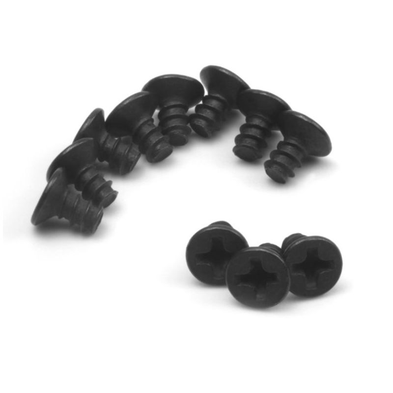 BLACKZON 540358 süllyesztett fejű csavar szett KBH02*4mm
