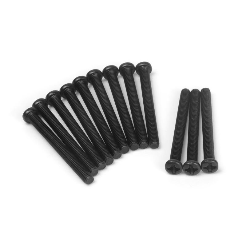 BLACKZON 540459 Pan Head Screws 3×30mm (12pcs)