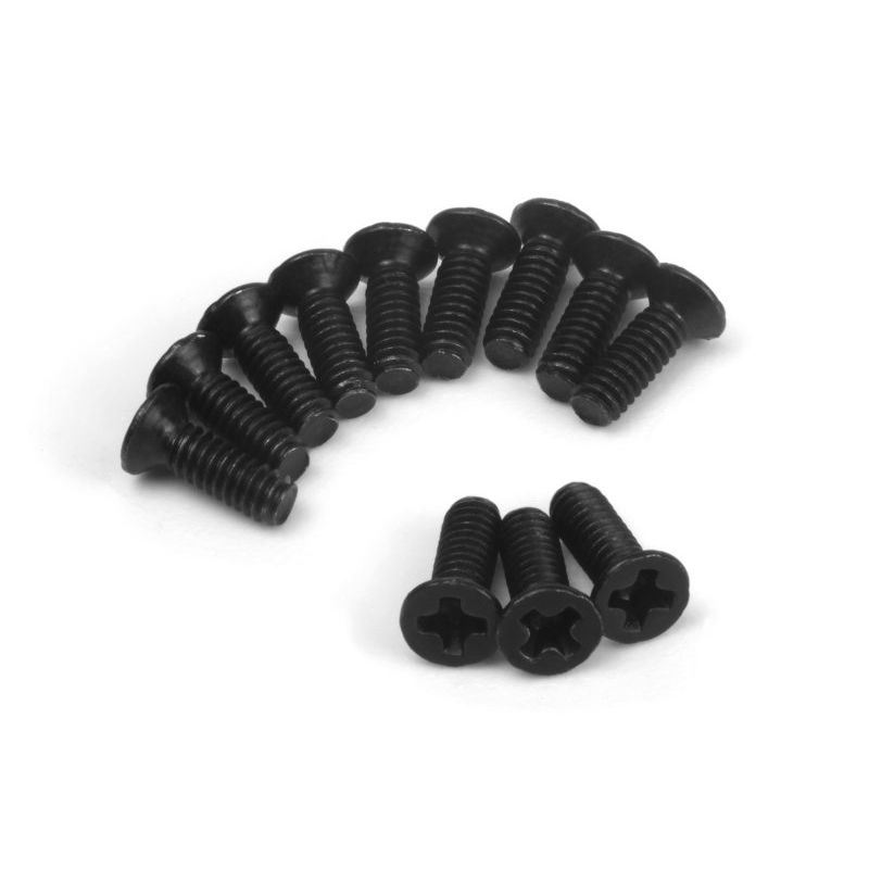 BLACKZON 540461 Countersunk Tapping Screw 2×5mm (12pcs)
