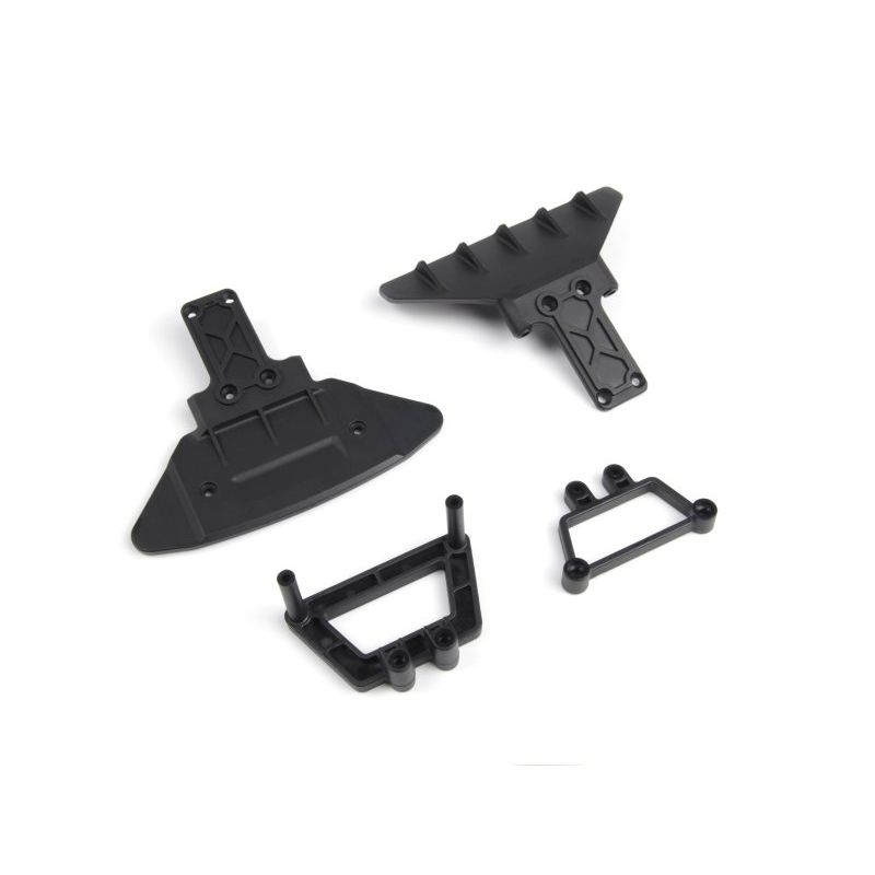 BLACKZON 548001 Front & Rear Bumper Set
