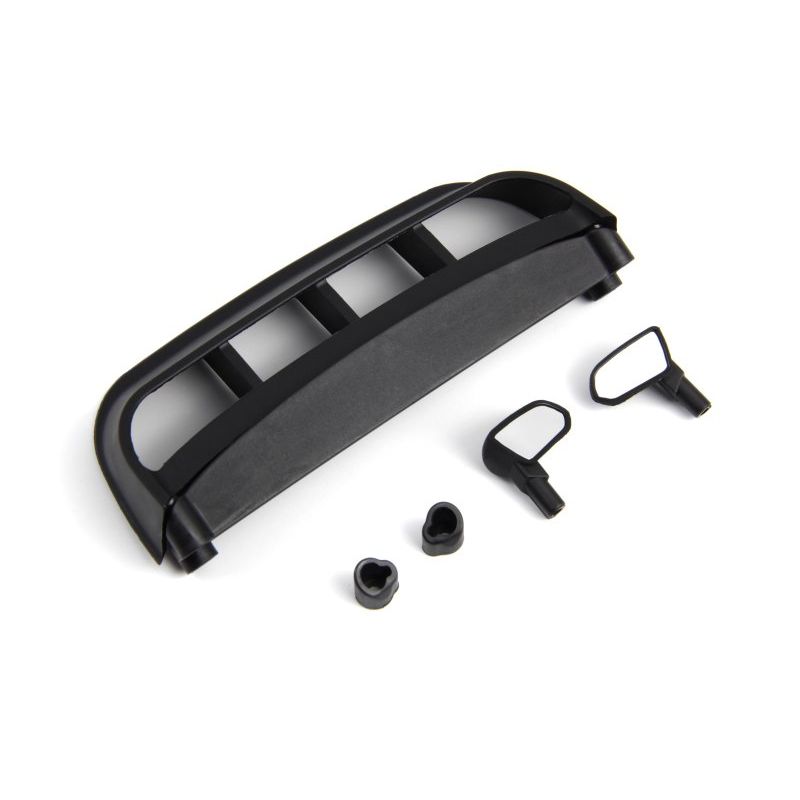 BLACKZON 548006 Spoiler Wings and Wing mirrors Set